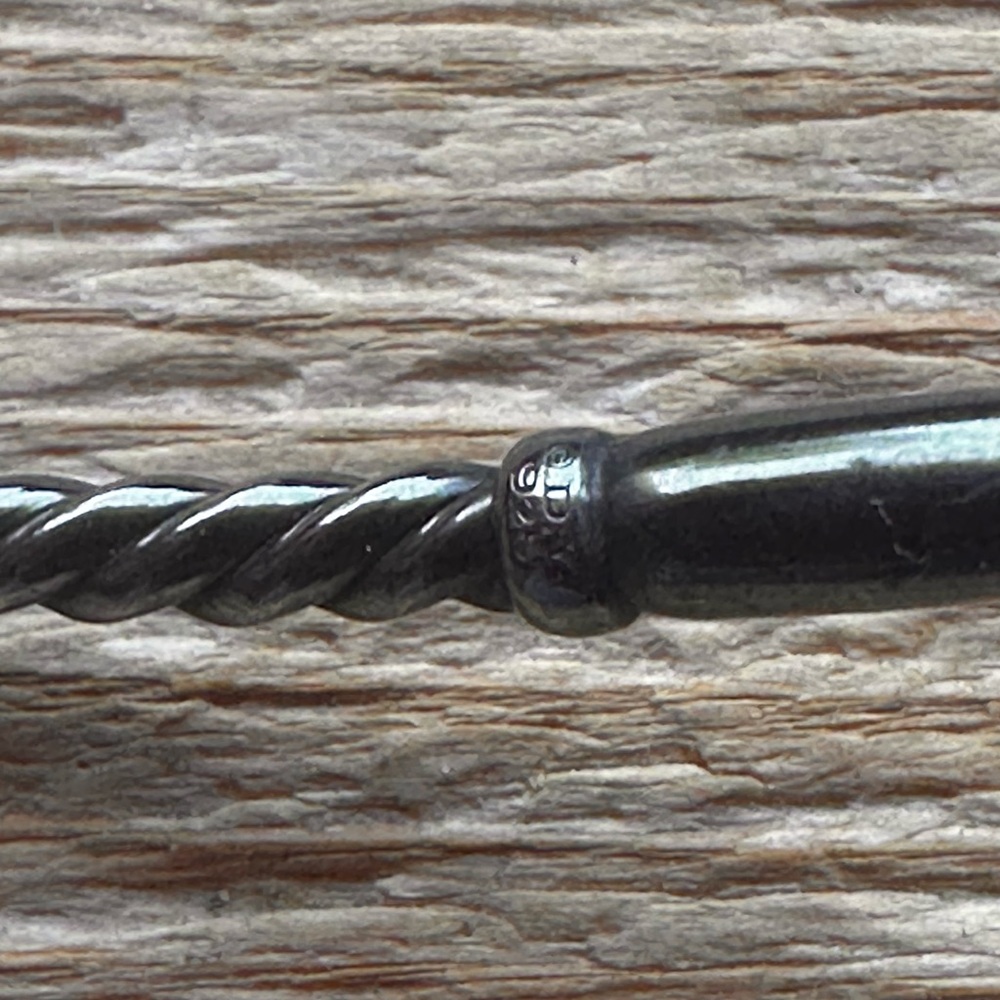 David Yurman Sculpted Cable Necklace in Blackened Silver - Picture 4 of 5
